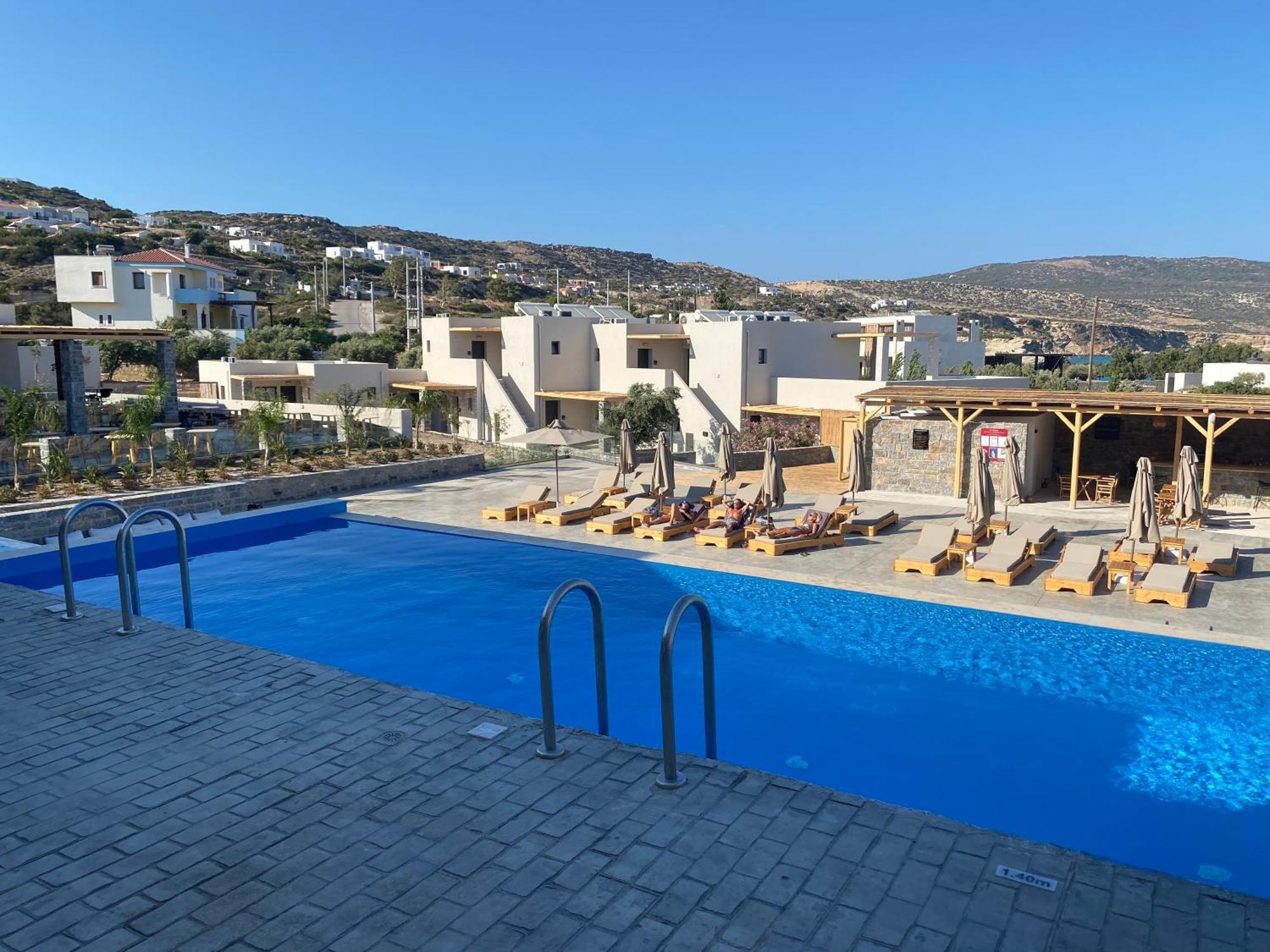 Helios Beach Hotel & Bungalows Lakki (Karpathos) Exterior foto