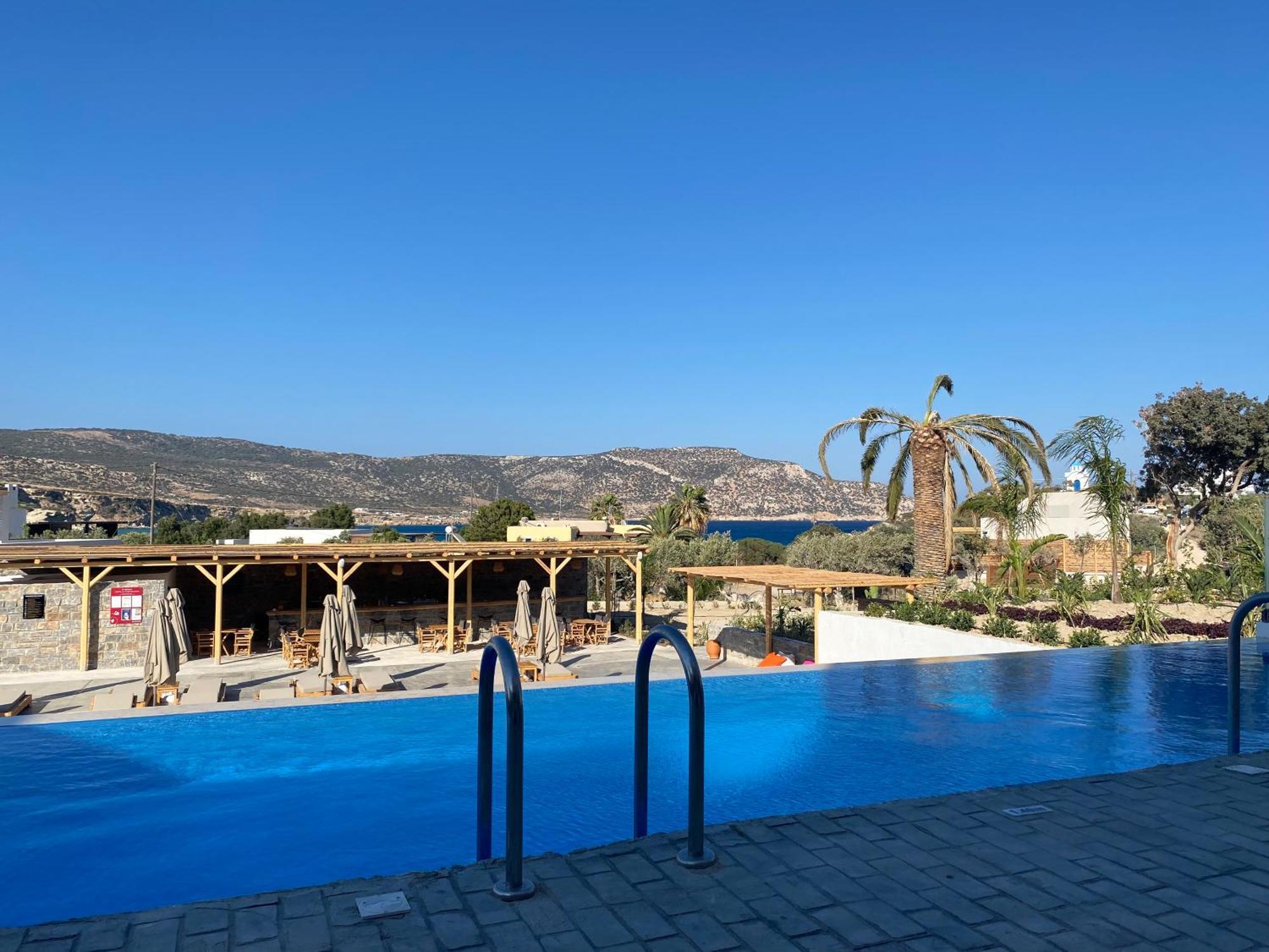 Helios Beach Hotel & Bungalows Lakki (Karpathos) Exterior foto